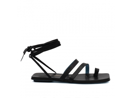 Flat sandal Cita black