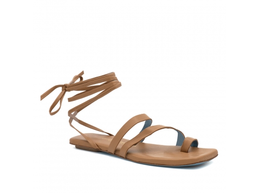 Flat sandal Cita brown