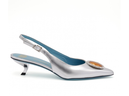 Slingback Veronika silver