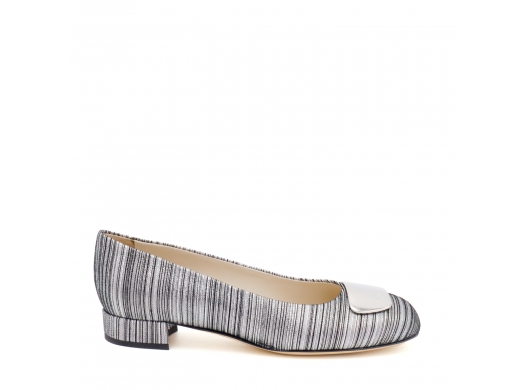 Ballerina flat Mito silver